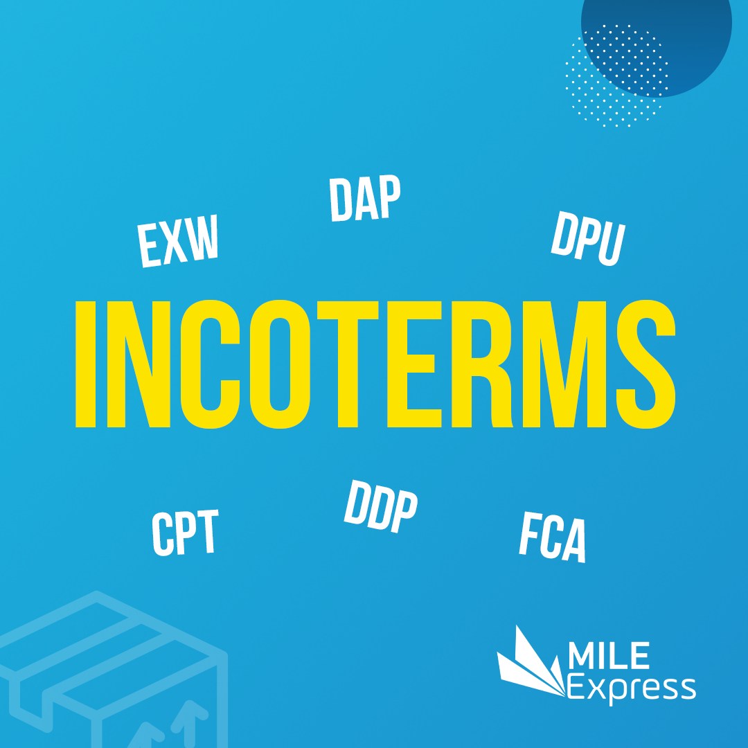 Mile Express - Os Incoterms são termos (siglas) que...