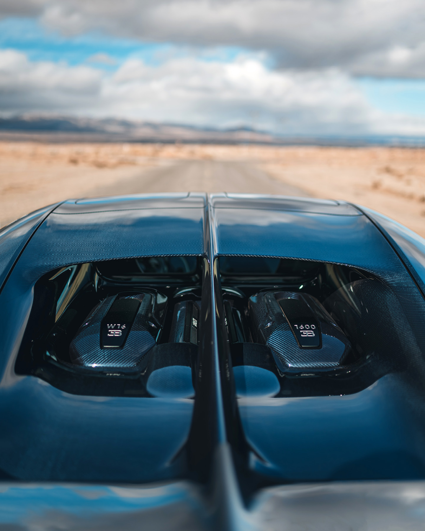 Bugatti - Peering through the rear window, the CHIRON... | Facebook