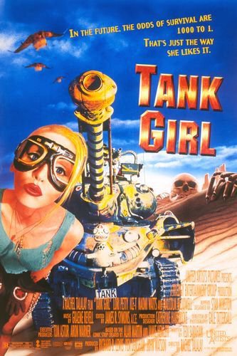 1995. Tank Girl, it was OK TANK TANKGİRL GİRL U 三