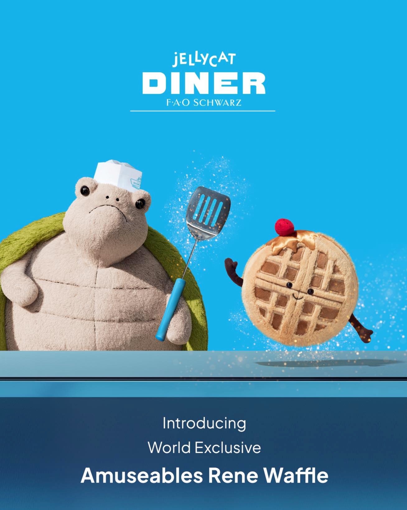 Jellycat Diner at FAO Schwartz NYC menu upgrade