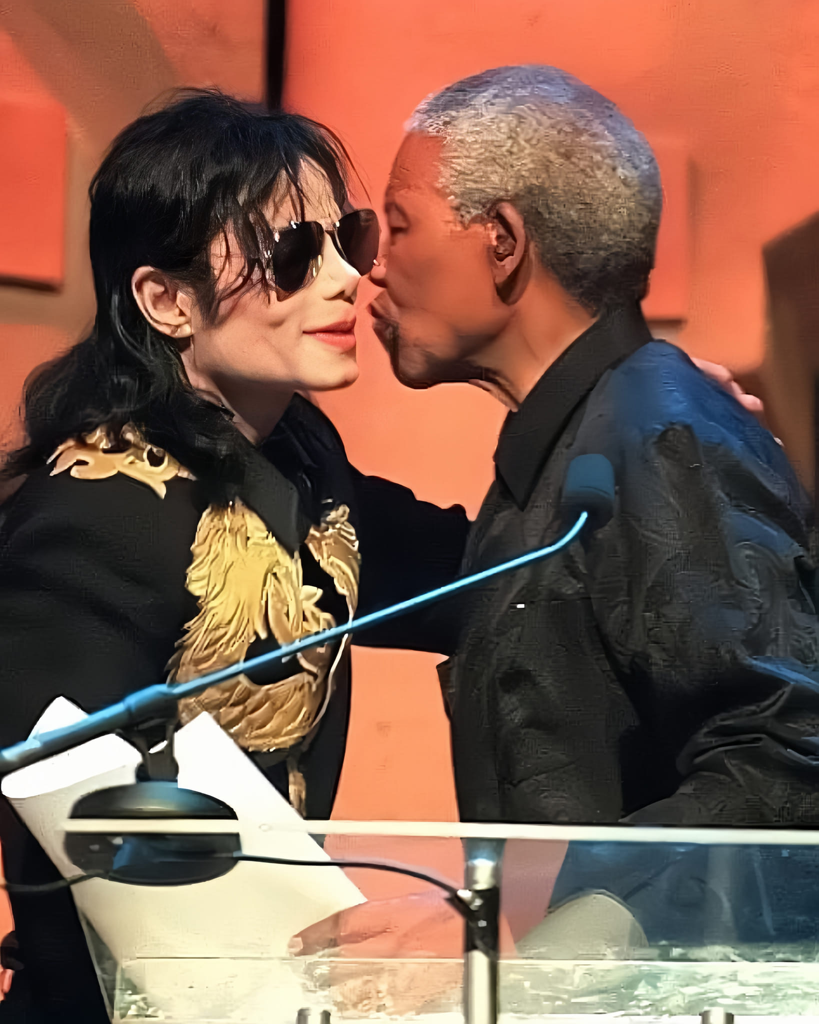 21 years ago today Michael Jackson, pictured here with the great