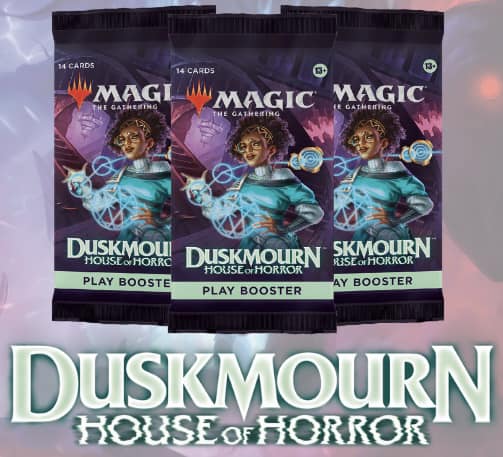 duskmourn draft booster box Commander Decks  Champion Card Collector players will dare to enter this plane Duskmourn draft set success in
