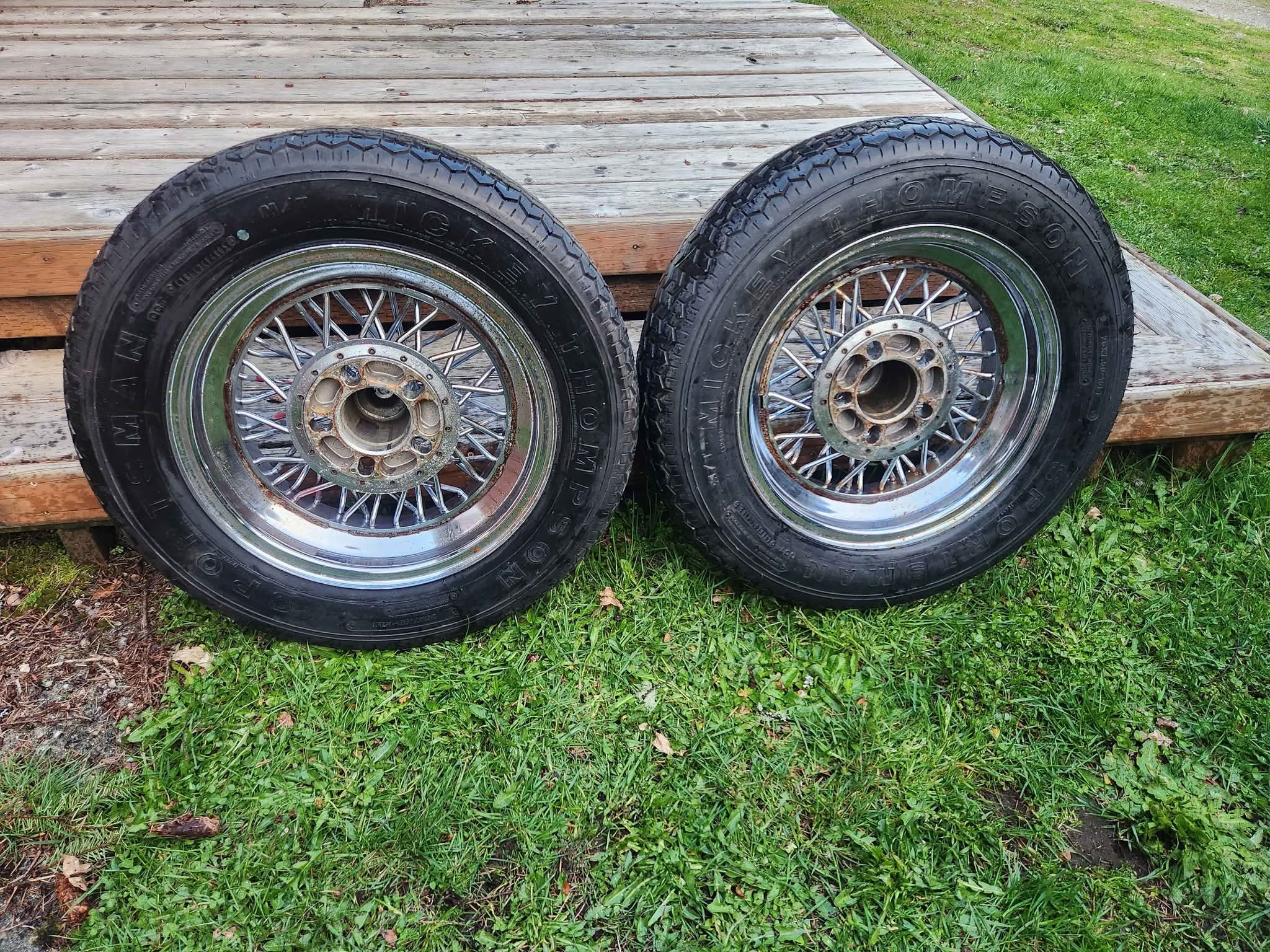 Cragar Star Wire Wheels 15
