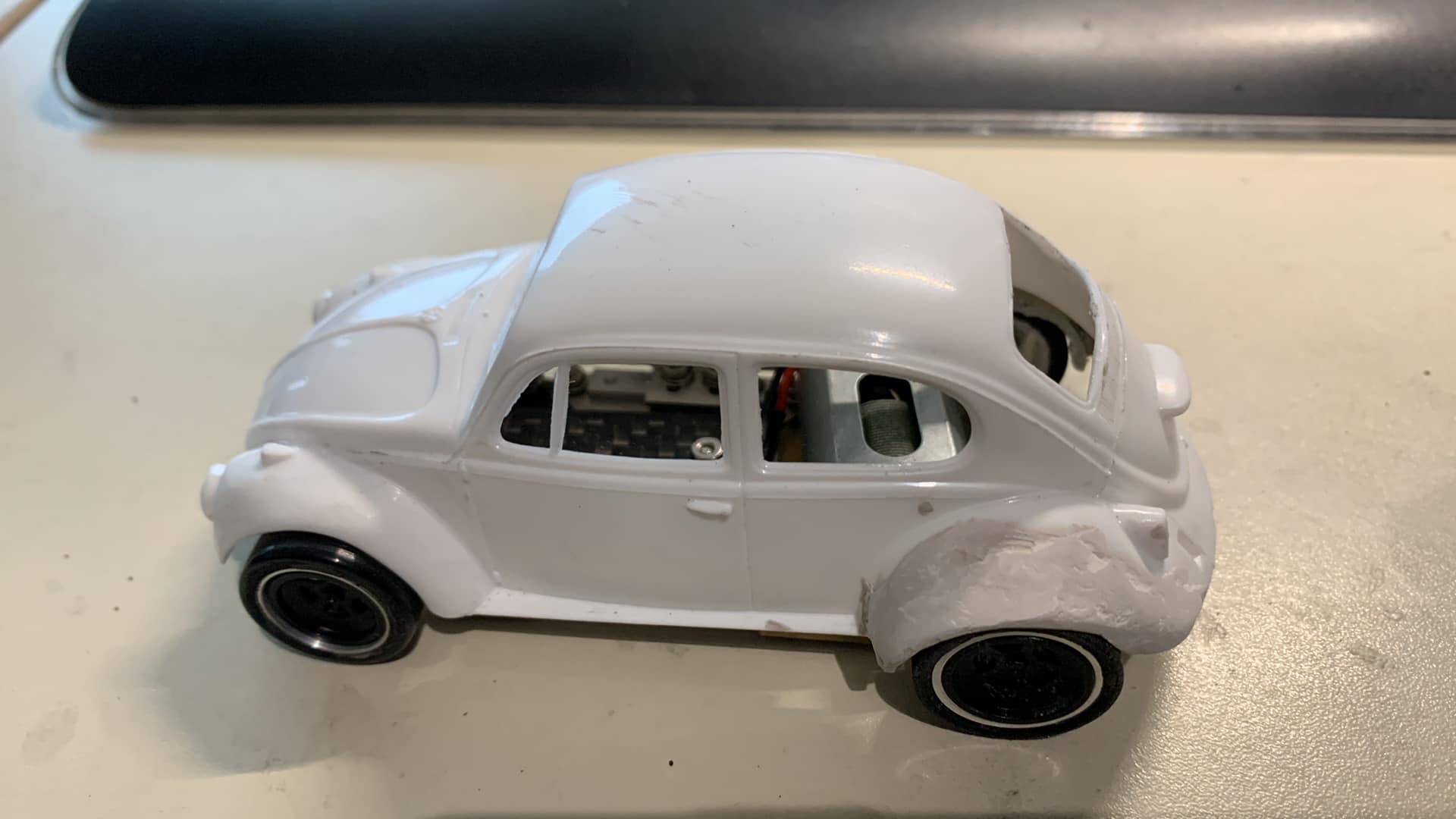 VW BEETLE SUPER BUGGER 1/24 Scratch from Tamiya kit It was