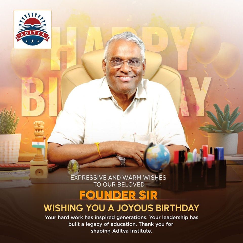Aditya - 🎂🎉 Happy Birthday to our inspirational Founder! 🎉🎂 Your ...