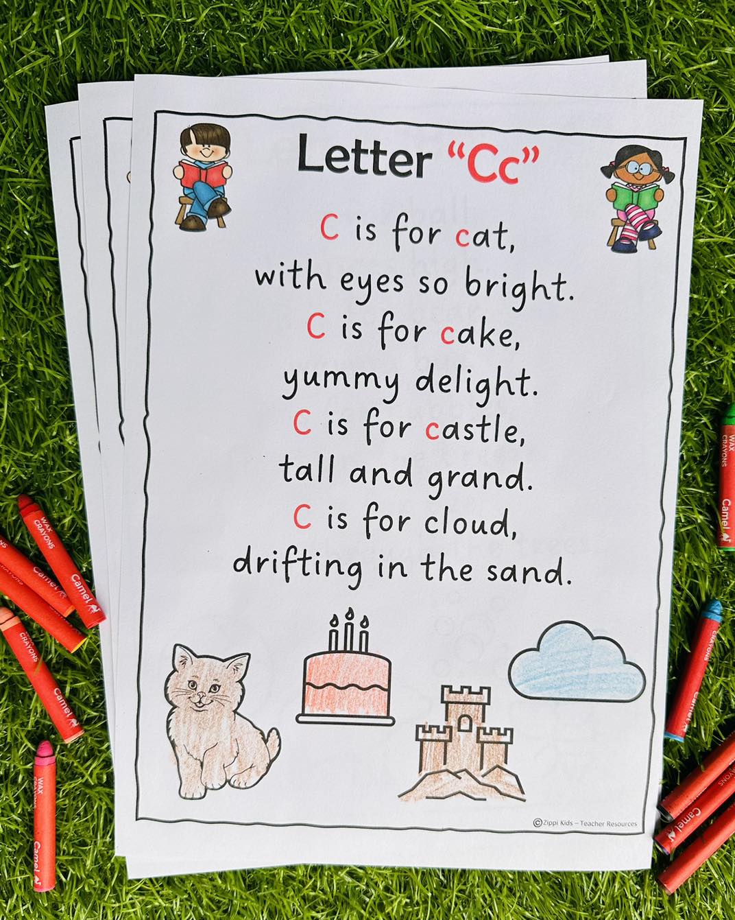 Alphabet Letter Poem is available on... - Zippi Kids Corner | Facebook