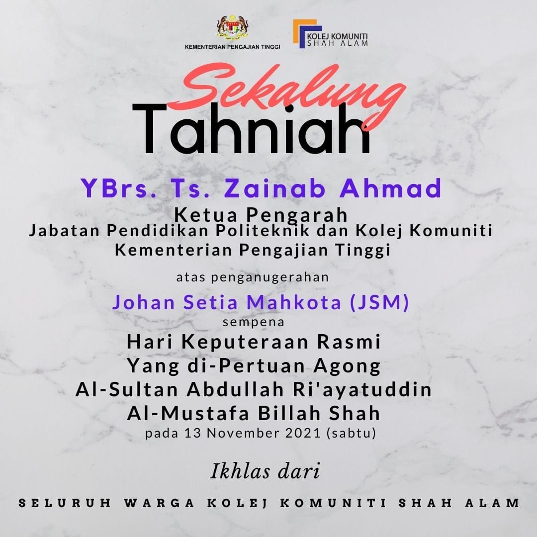 Kolej Komuniti Shah Alam Rasmi Home Facebook