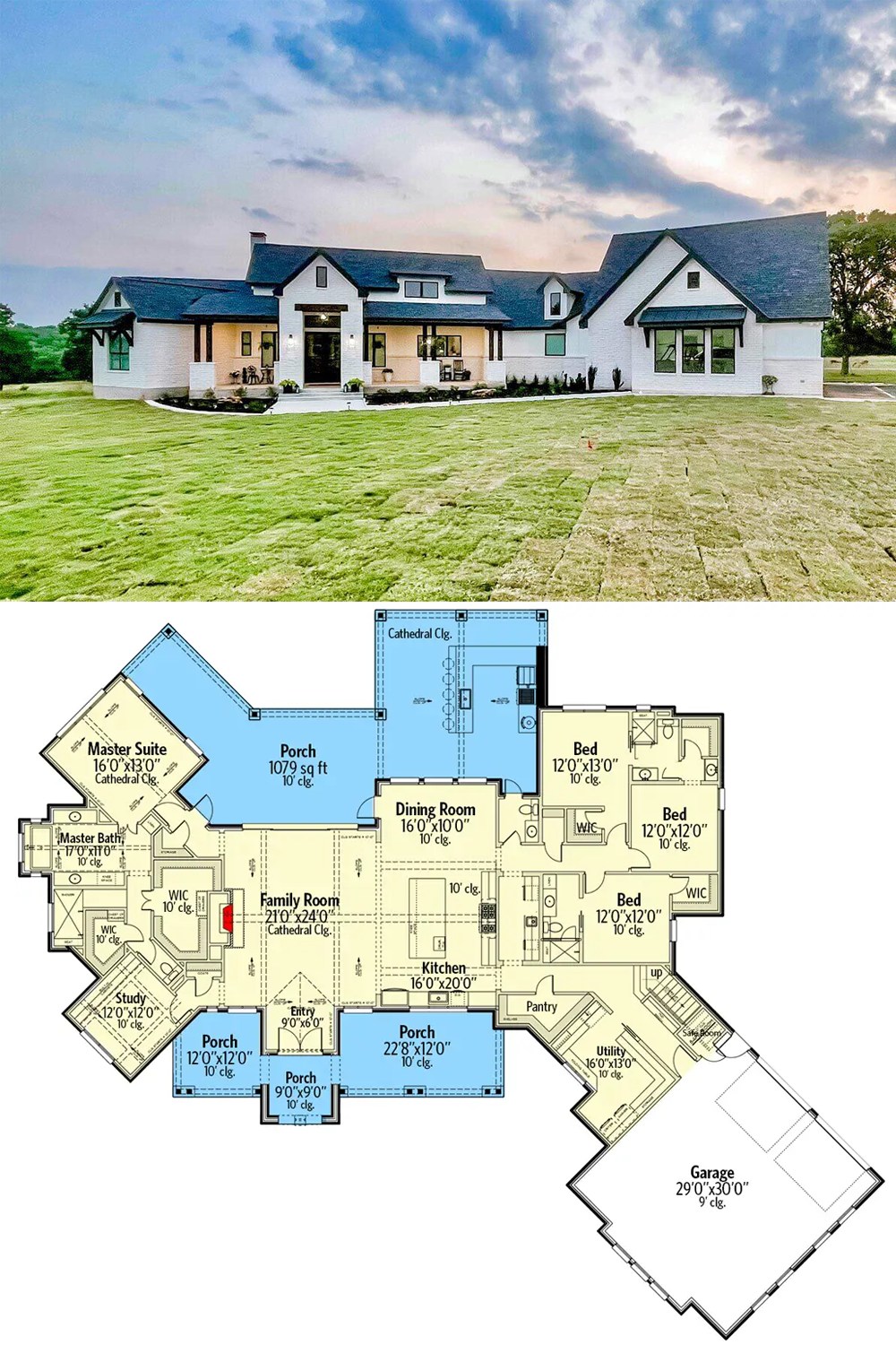 Rambler Homes With Angled Garages House 🏠 Discover This Exclusive