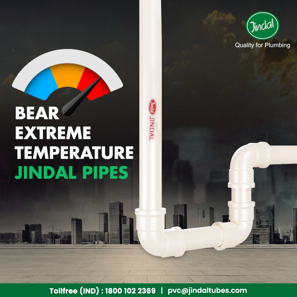 Jindal PVC Pipes - Strong, durable and made from the finest of compound ...
