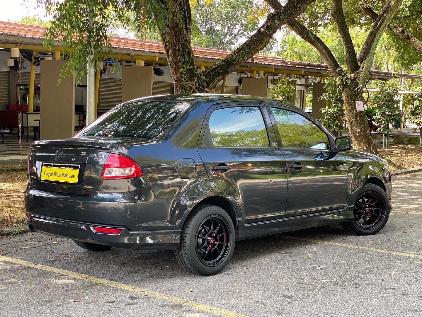 Proton Saga with New 15 inch... - King of Rims Malaysia | Facebook