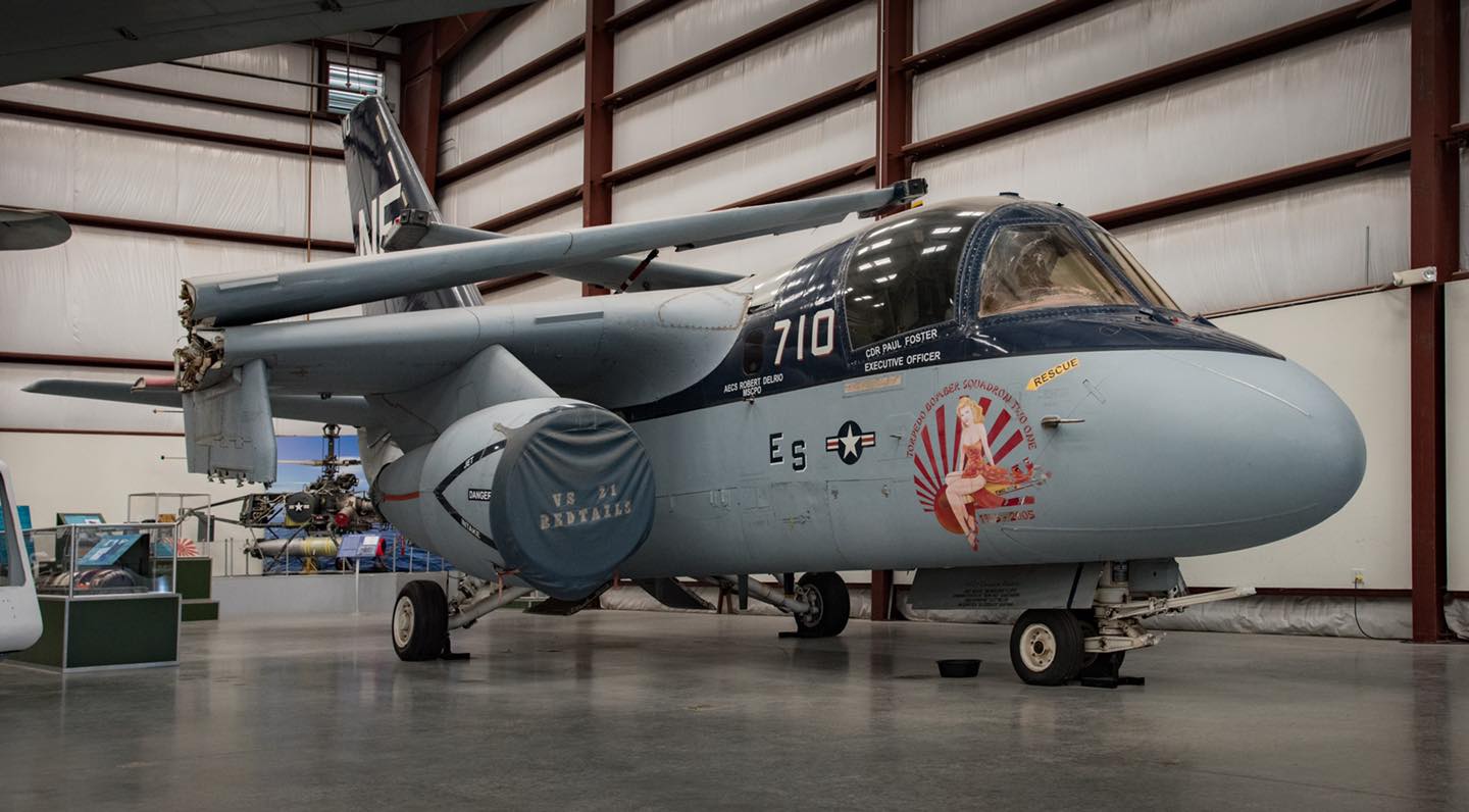 This Lockheed S-3B Viking is often photographed from the outside