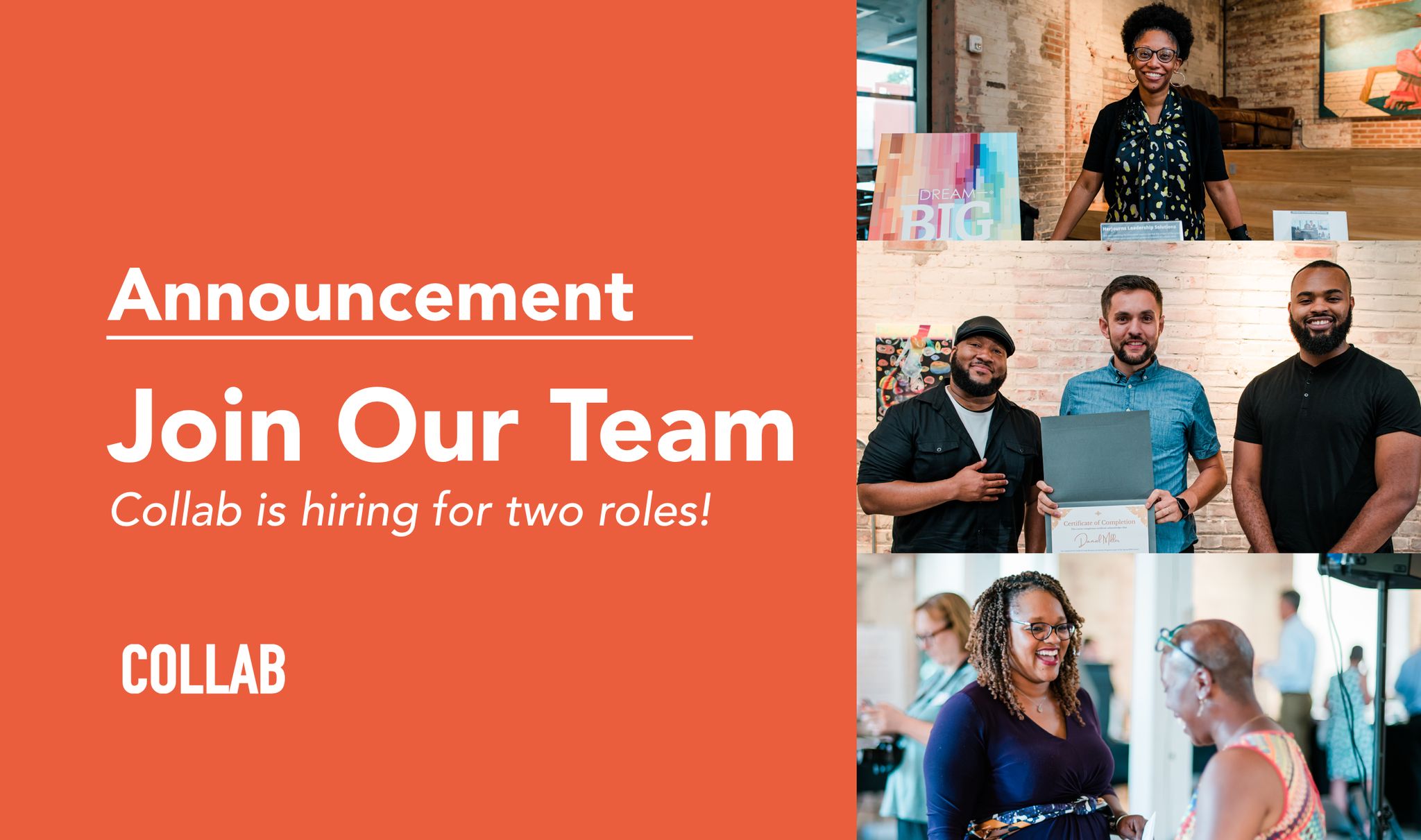 Collab - We are thrilled to share that we are hiring for... | Facebook