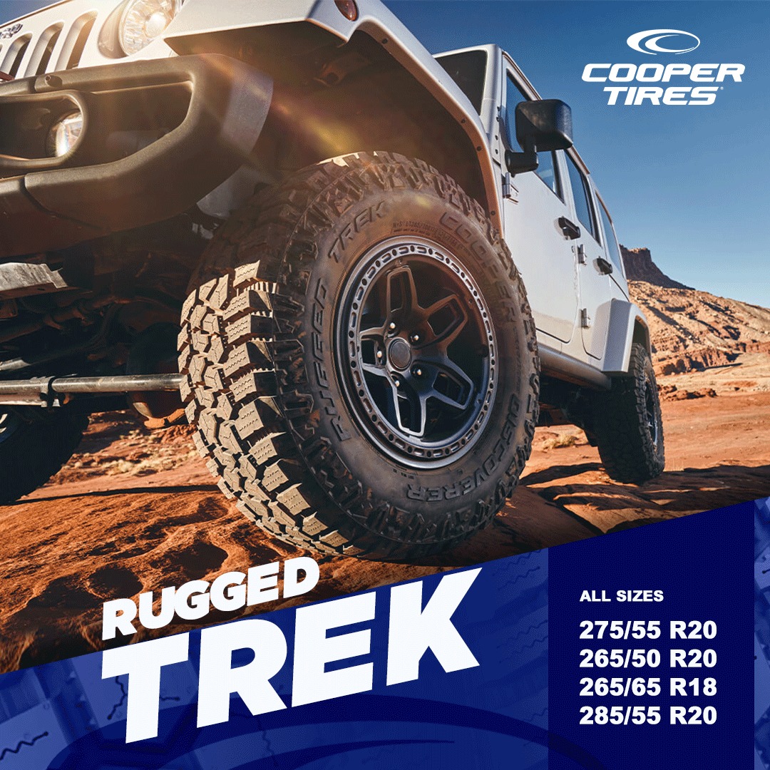 Cooper - Bold Look, Smooth Ride! 🛞 The Cooper Discoverer Rugged Trek is ...