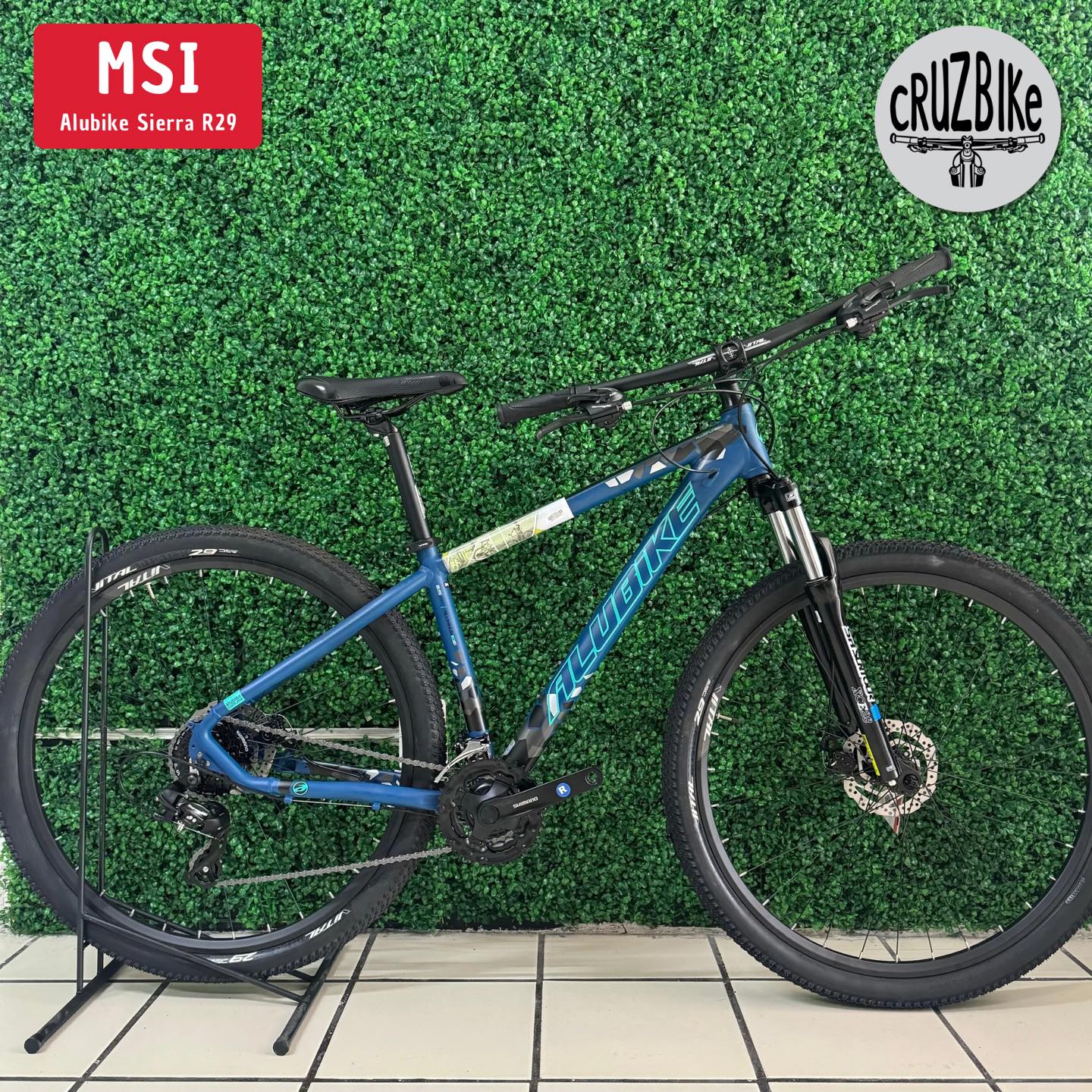 CRUZ BIKES - 🚴‍♂️ ¡Alubike Sierra R29 en color azul...