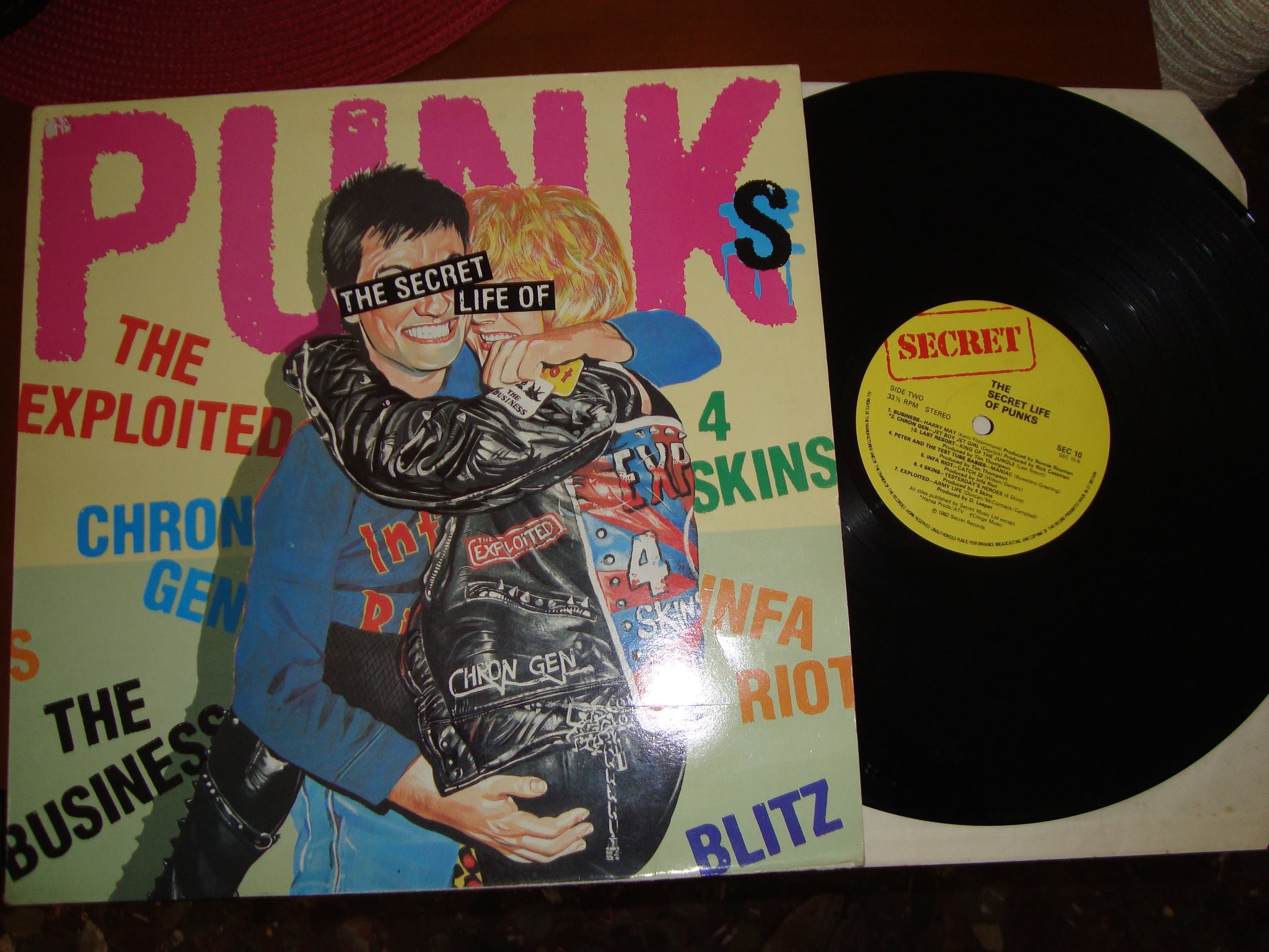 A most enjoyable LP 'The Secret Life Of Punks' - various artists