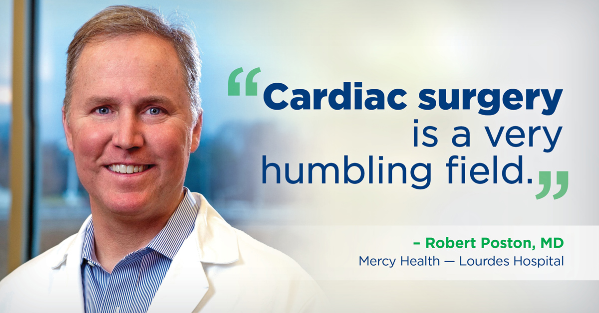 Mercy Health - Lourdes Hospital - In grade school, Dr. Poston was first ...