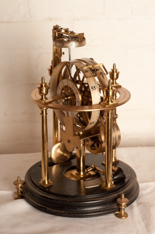 TheClockWorks.biz - Nice French movement. Lovely brass mouldings ...
