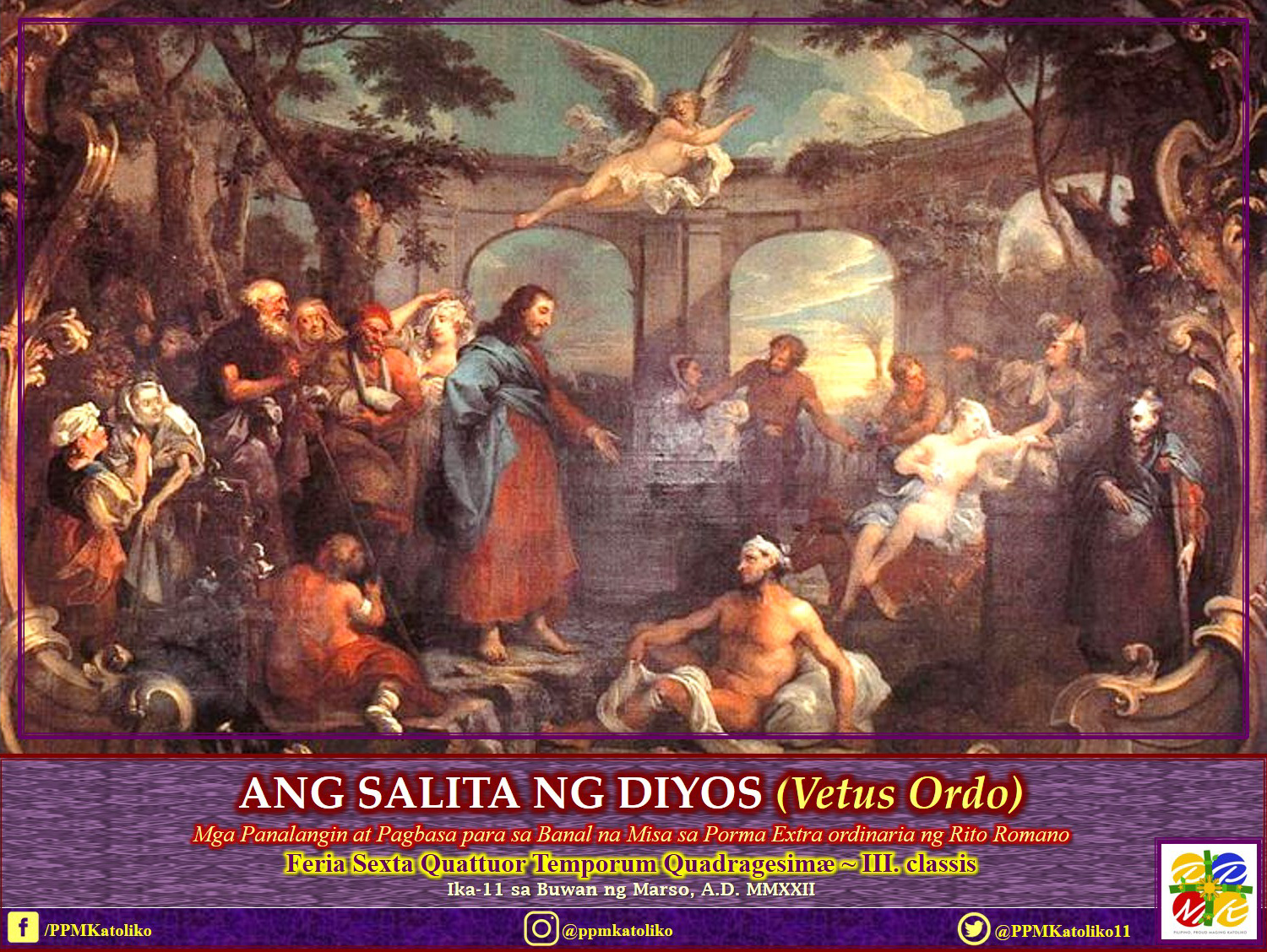 PPMK - PPMK ANG SALITA NG DIYOS (Vetus Ordo) Mga Panalangin at Pagbasa ...