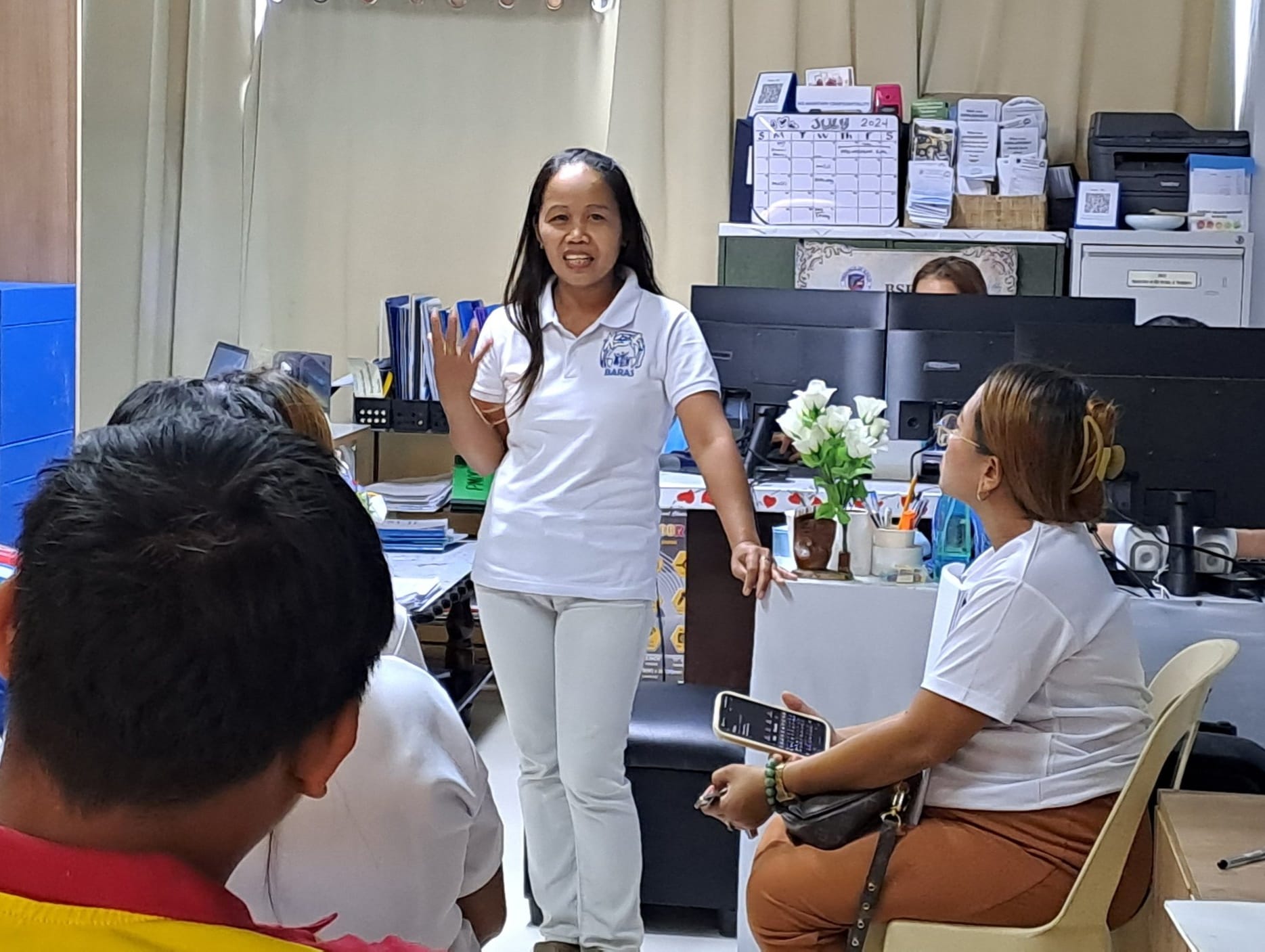 BSPO Meeting July 17, 2024 Mary Rose Ditchon, BSPO of Brgy. Baras ...