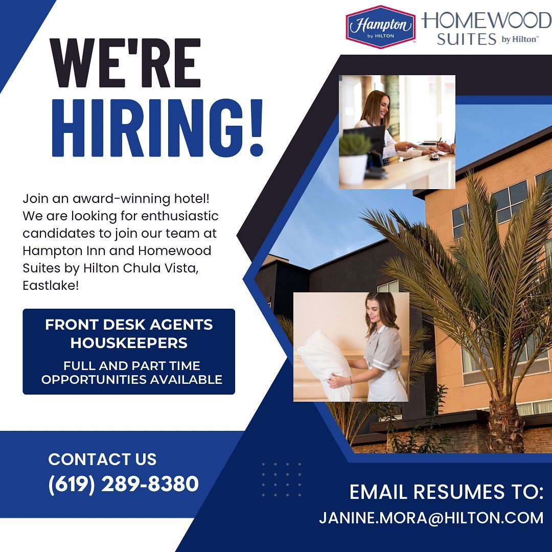 We are... - Hampton Inn by Hilton Chula Vista Eastlake