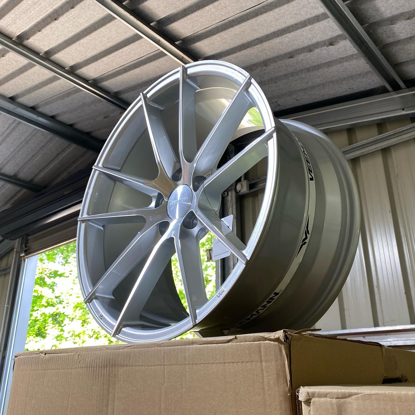 CMWheels Ltd - VEEMANN V-FS25 Silver / Machined!🔥 5x120