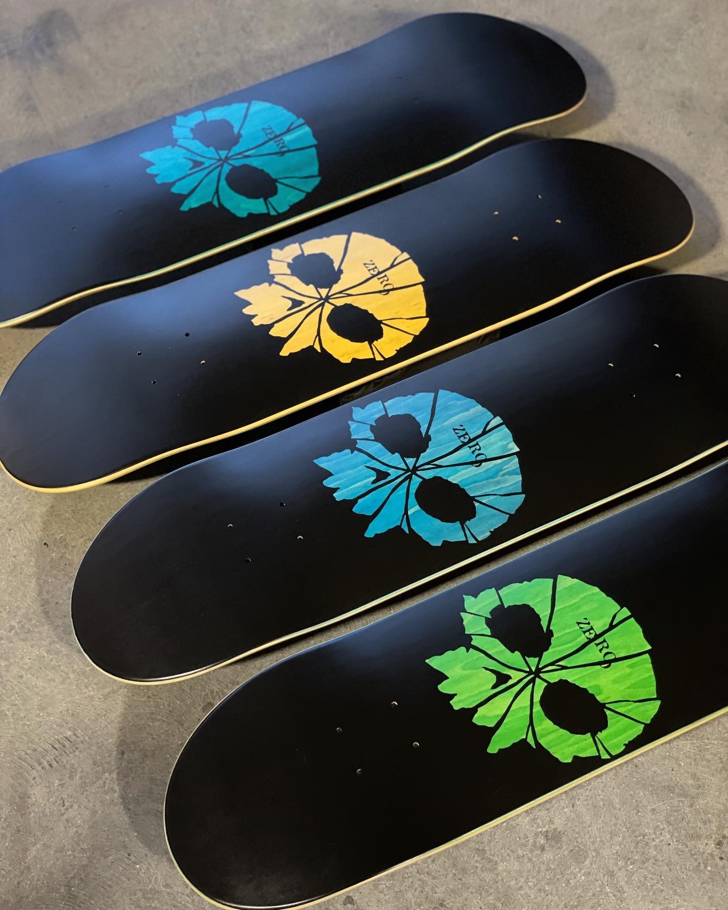 Zero Single Skull decks for smaller boards