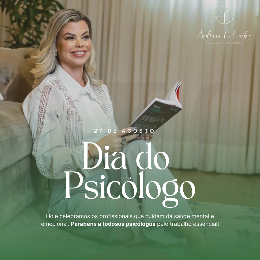 Feliz dia do Psicólogo! 💚 - Andréia Colombo - Psicóloga | Facebook