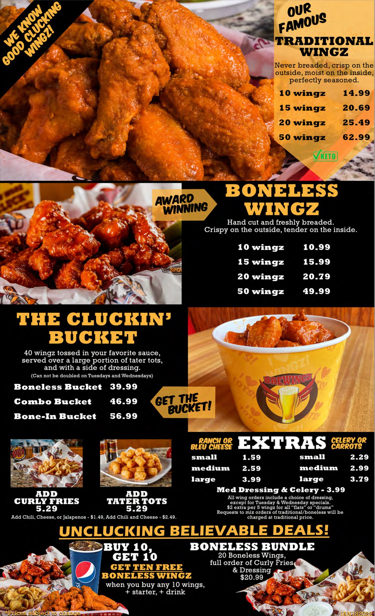 Brewingz Restaurant & Bar | Kingwood TX