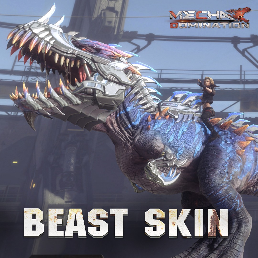 Mecha - ️ Commanders, many beasts have unique skins. 🦖 Which Beast Skin ...