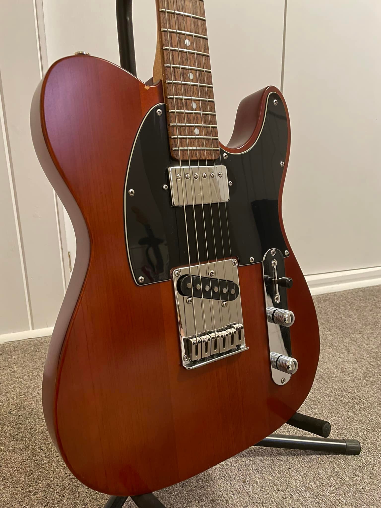 16 year old 2004 Squier Telecaster with original black headstock