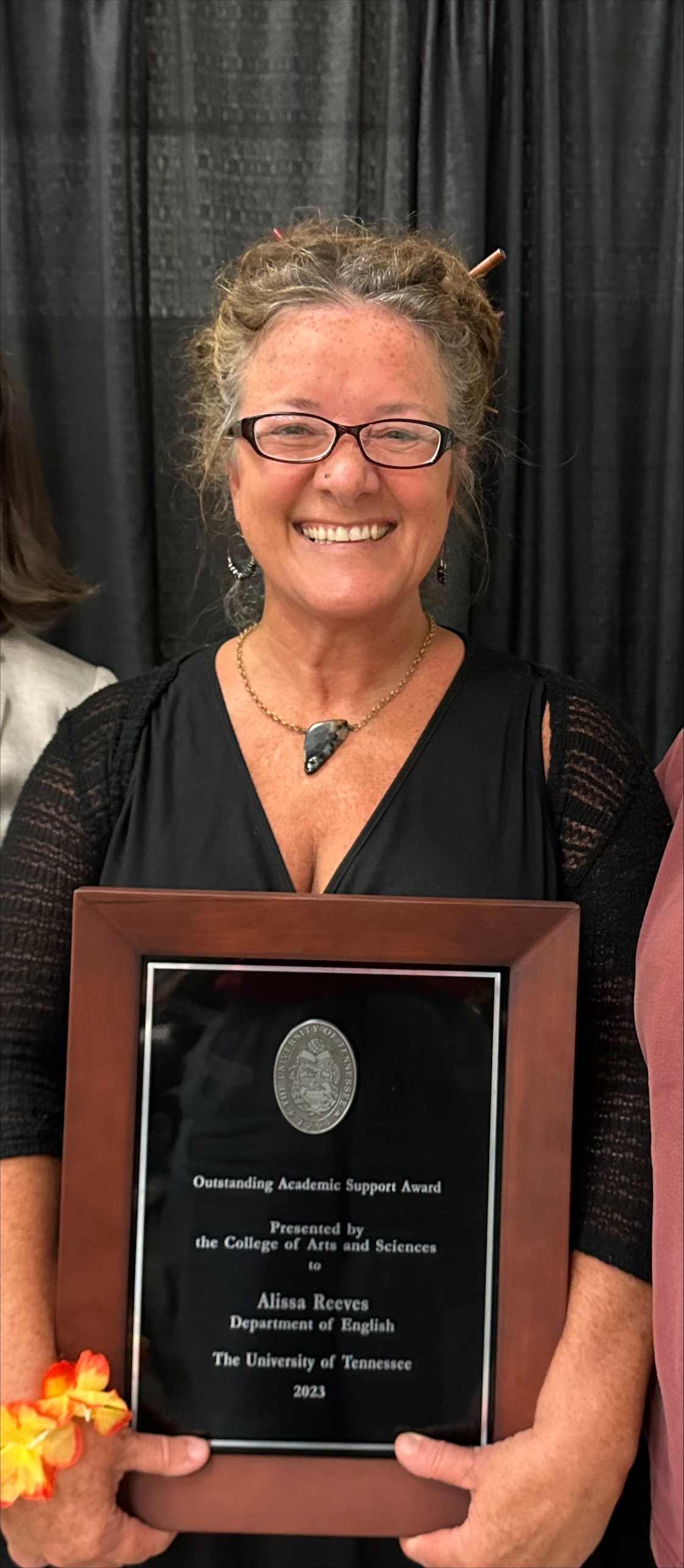 Judith - We are proud to share that Alissa Reeves received the ...