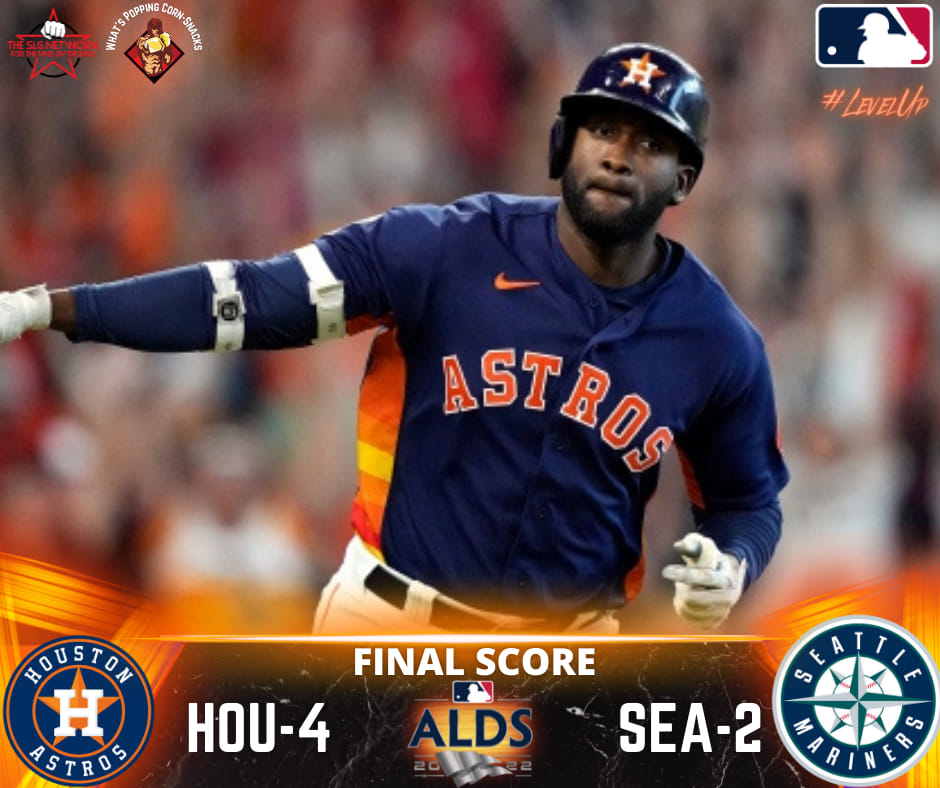 The SLG Network - The Houston Astros take a 2-0 LEAD in... | Facebook