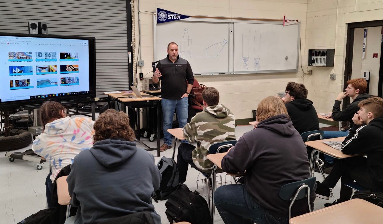 Today the Production and Careers in... Badger High School