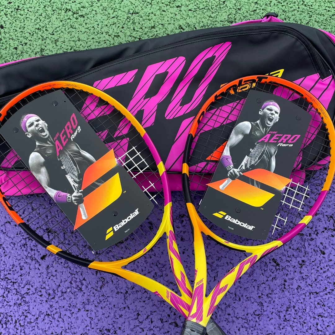 Border Rackets - 🧡💛🖤💗 You've got to love the colours on...