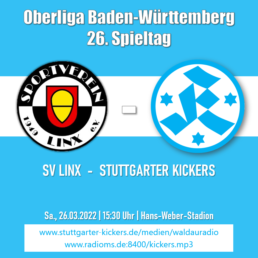 Waldauradio - DIE BLAUEN ZU GAST IN LINX 🆚 SV Linx 1949 e.V. 🏟️ Hans ...