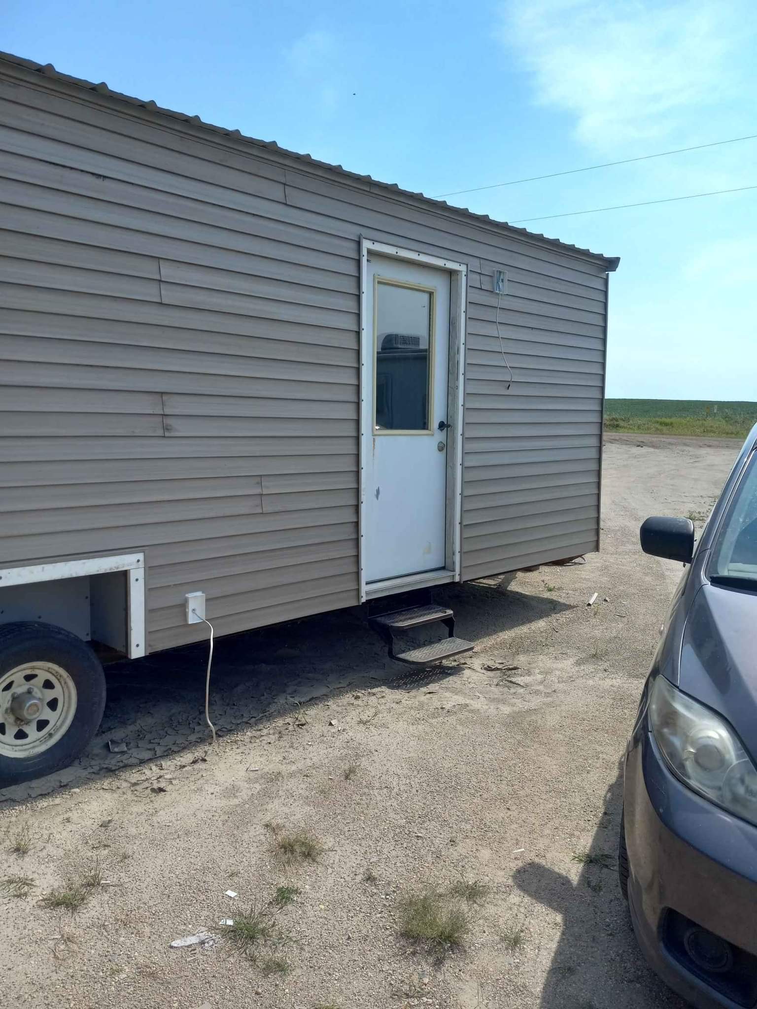 Job trailer/ start of a tiny house or hunting shack - Vehicle Trailers ...