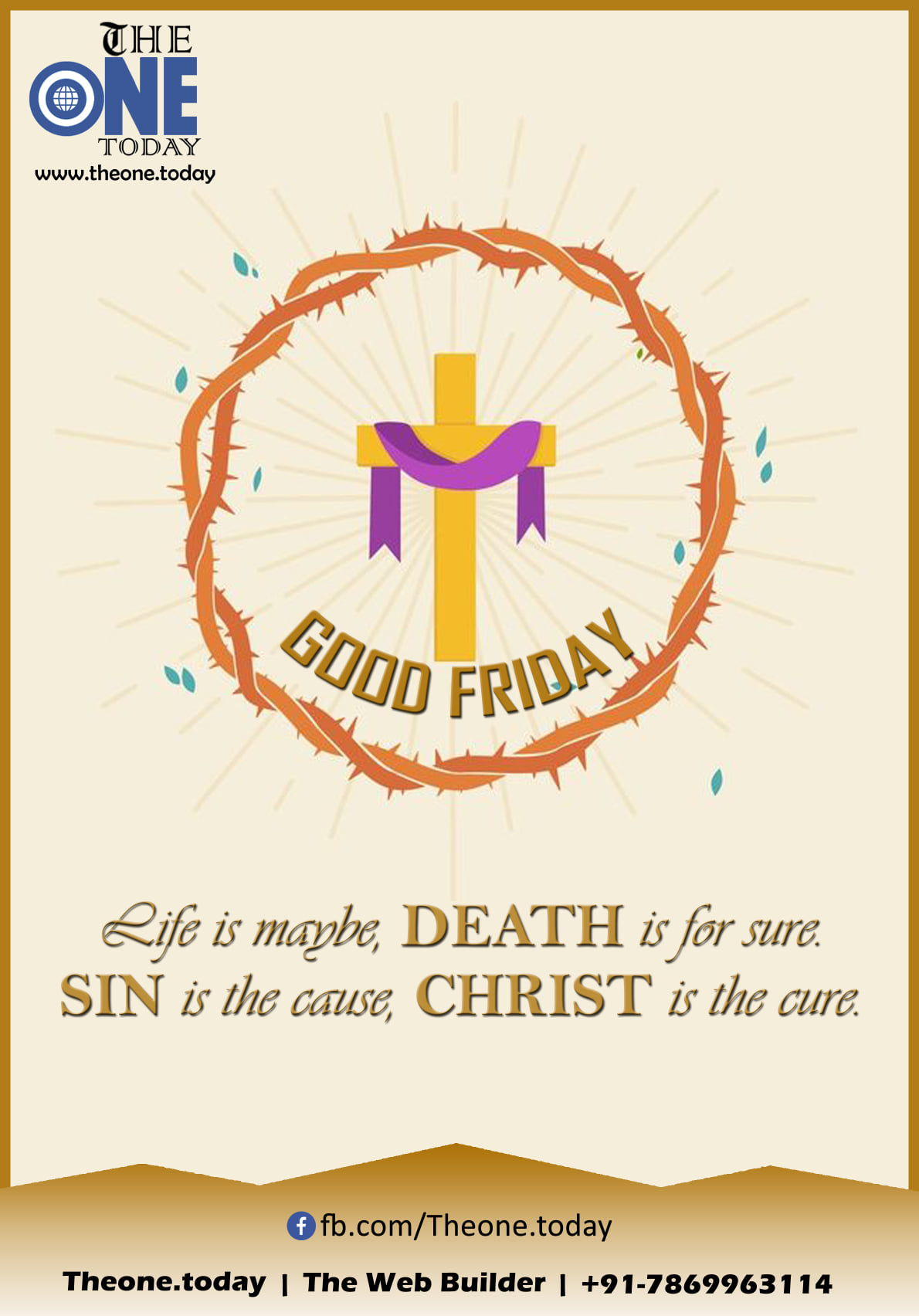 Theone.Today - On This Holy Moment, May His Lighting Guide... | Facebook