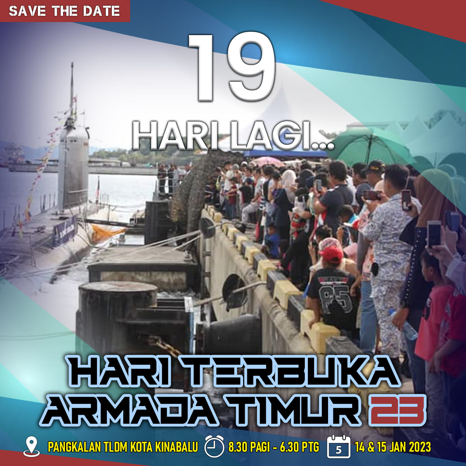 19 HARI LAGI! Jangan lupa... - Tentera Laut Diraja Malaysia | Facebook
