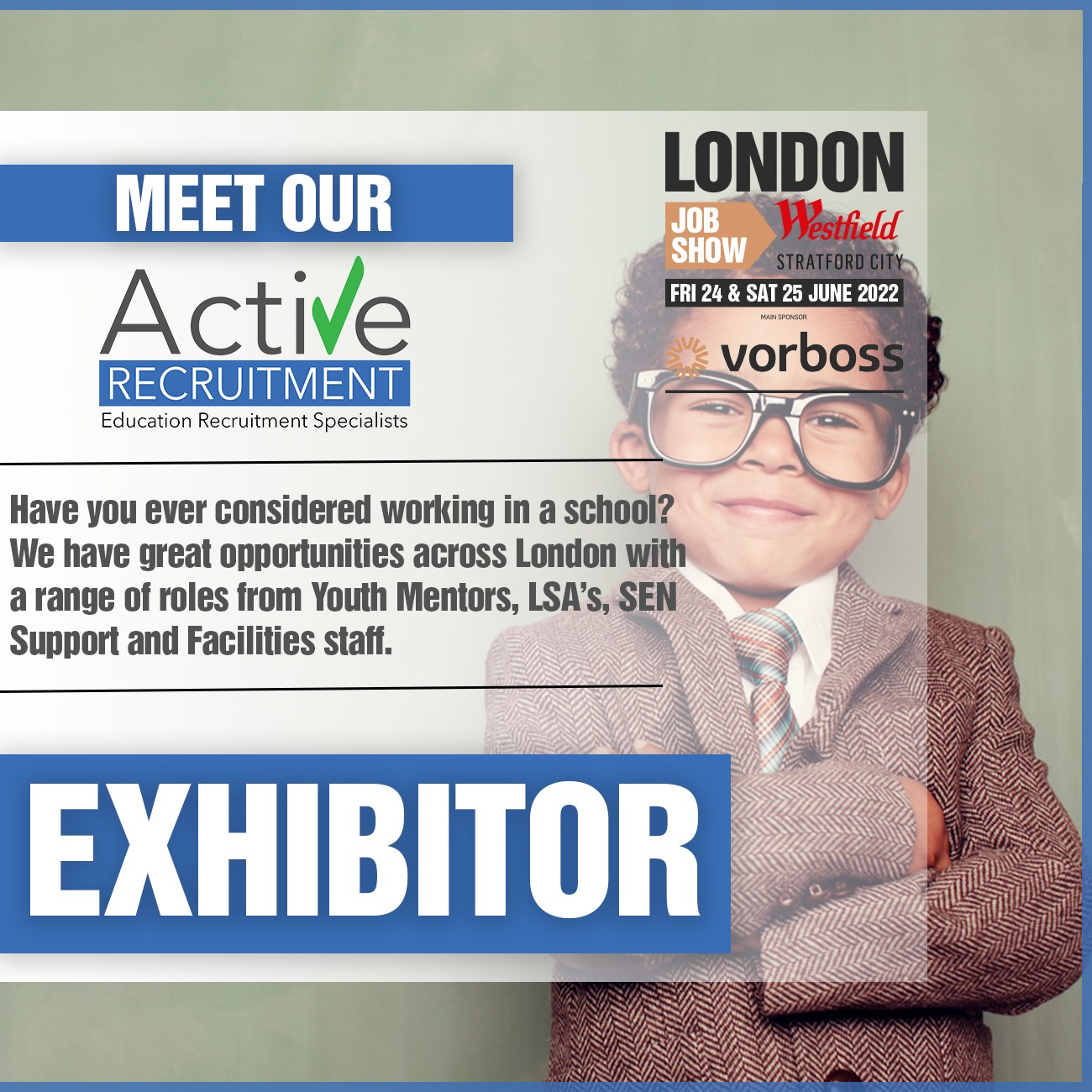 London Job Show - We are really excited to announce that...