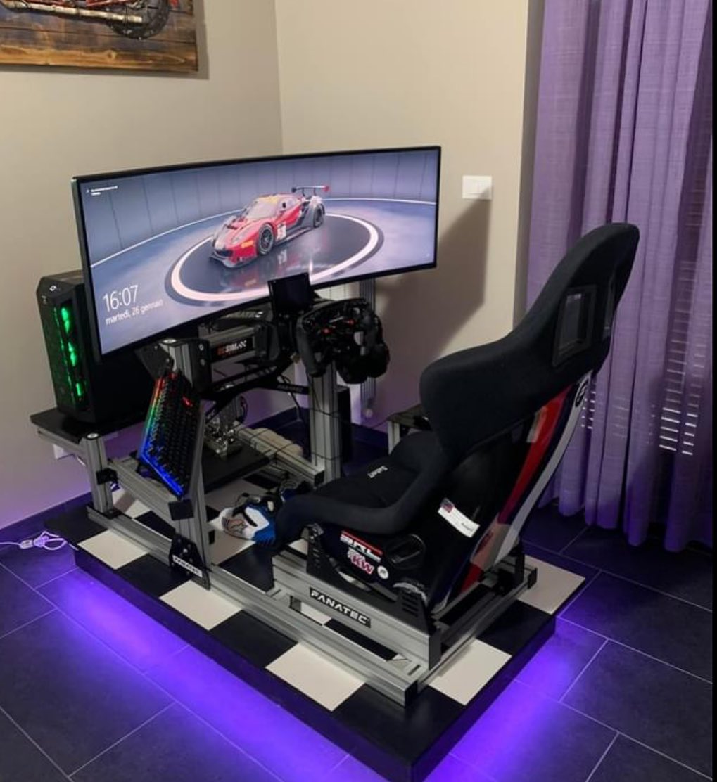 🏁 WoW , clean Setup 👍 Good job man 👋🏽 ... - Sim racing Point