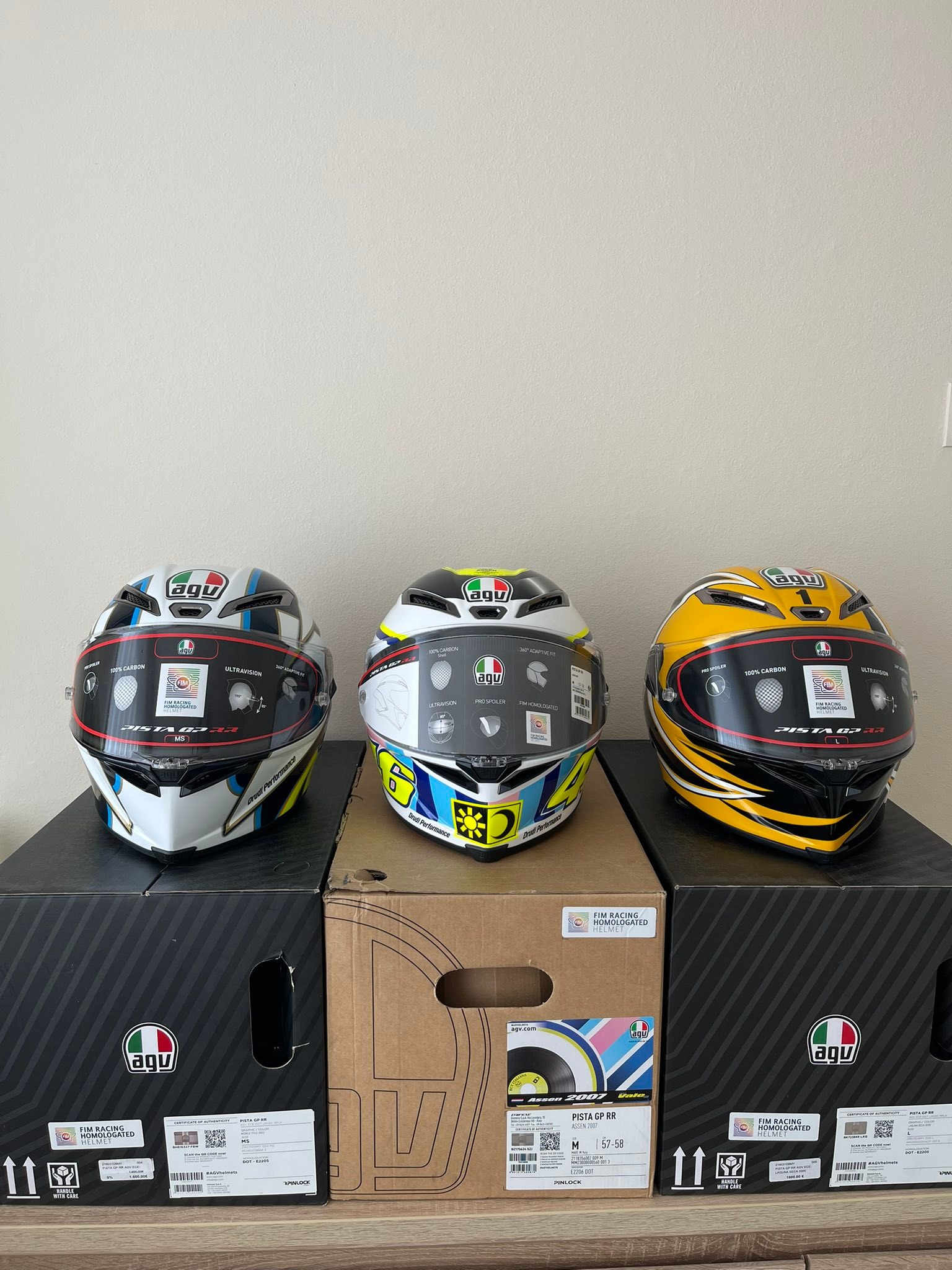 NEW ARRIVAL: AGV PISTA GP RR MIR WORLD CHAMPION 2020 (LIMITED 