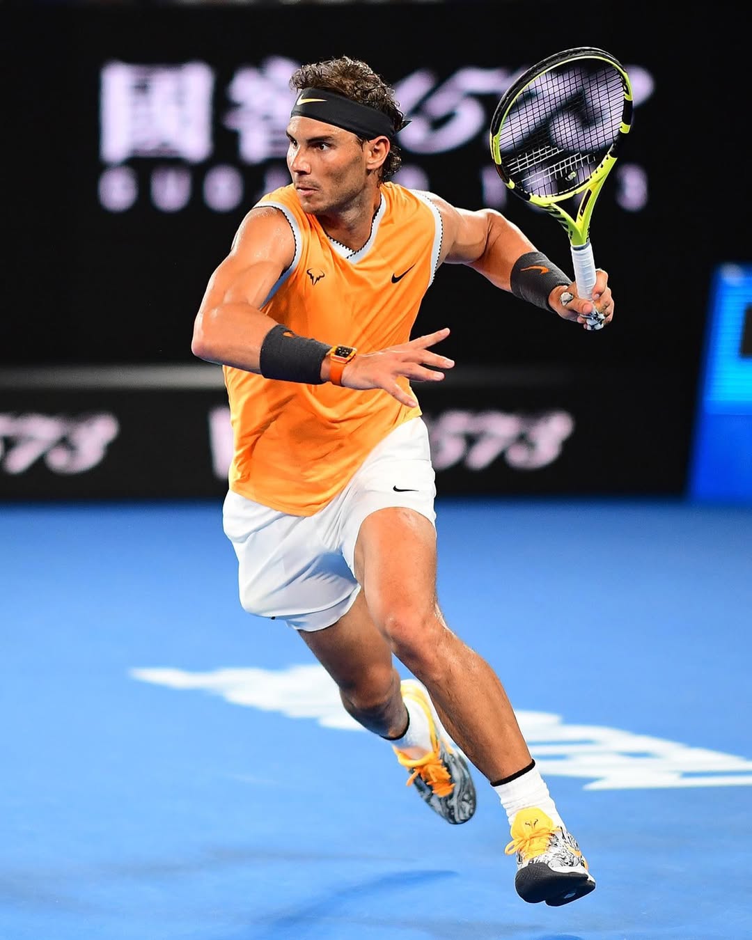 STUNNING BODY! Rafael Nadal shirt change in Cincinnati 2011