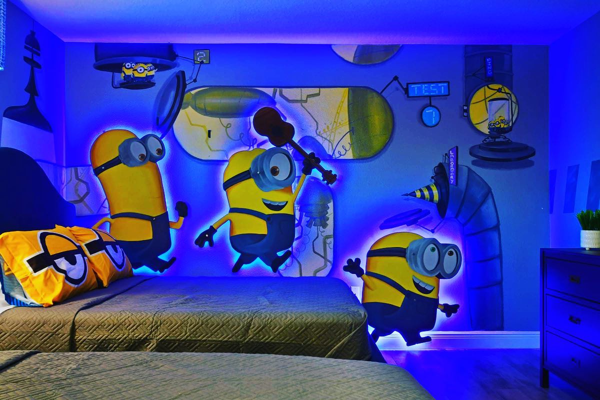 Minion themed rooms .. HOW BANANAS! 🍌... - Dovetail Interiors