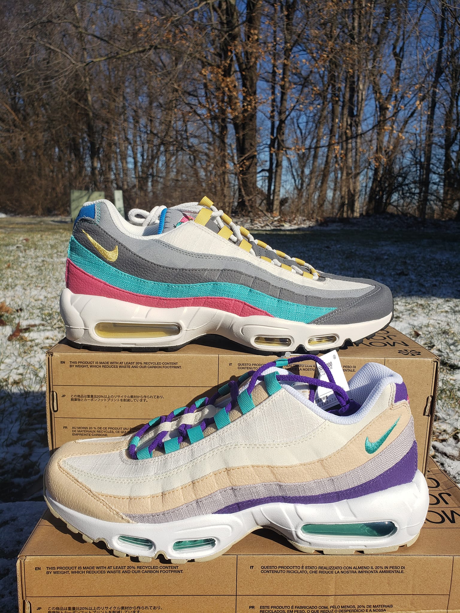 New Arrival... . . 【NIKE】 W AIR MAX 90 100 SAIL/FOSSIL 300 FIR 