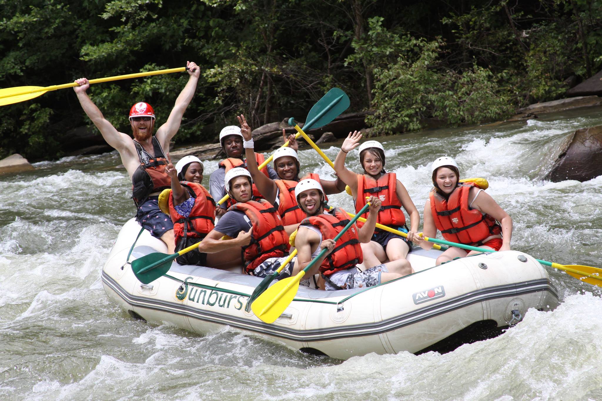 Today, Cherokee Rafting had the privilege of hosting the Nashville ...