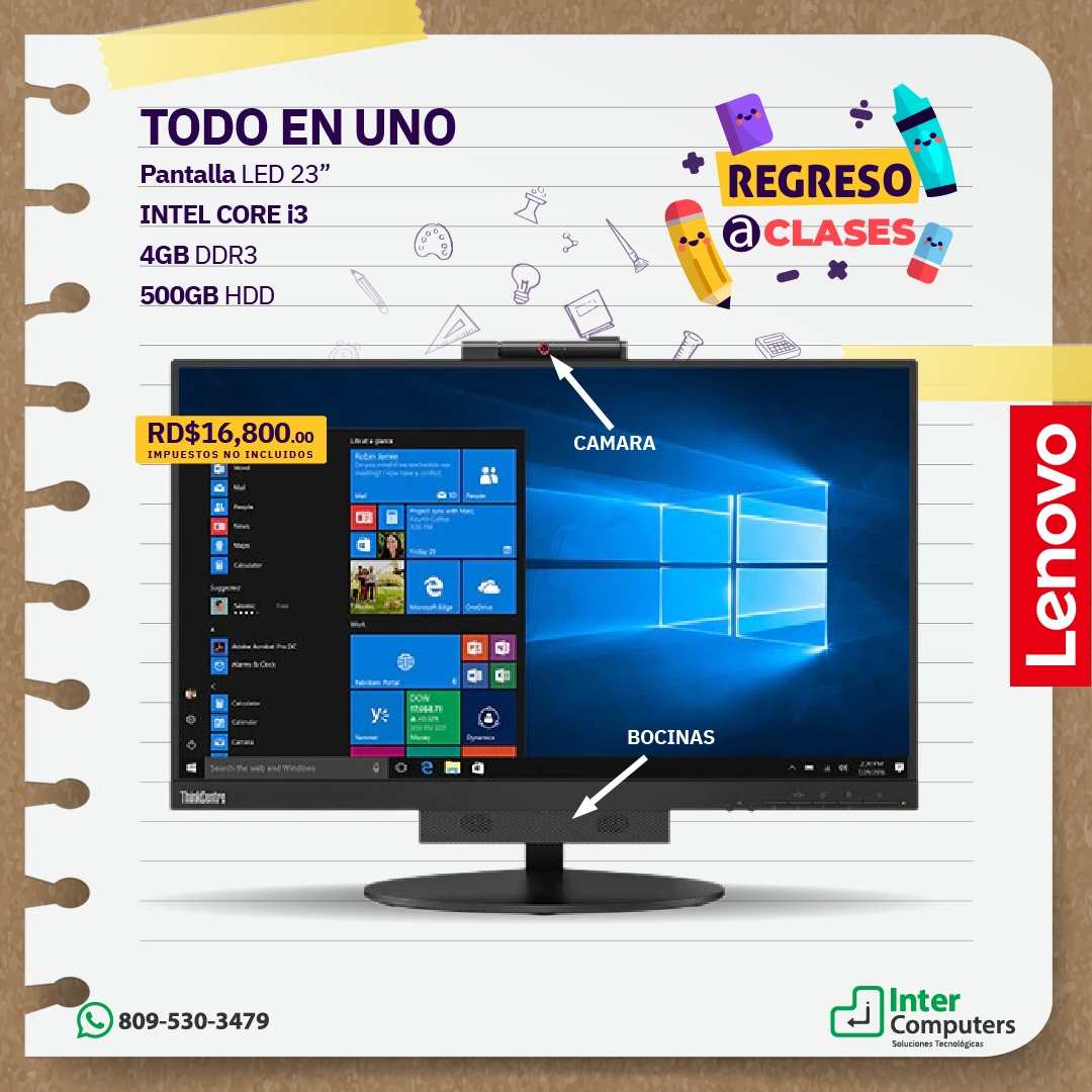Inter Computers - Para un area de trabajo ordenada y sin...