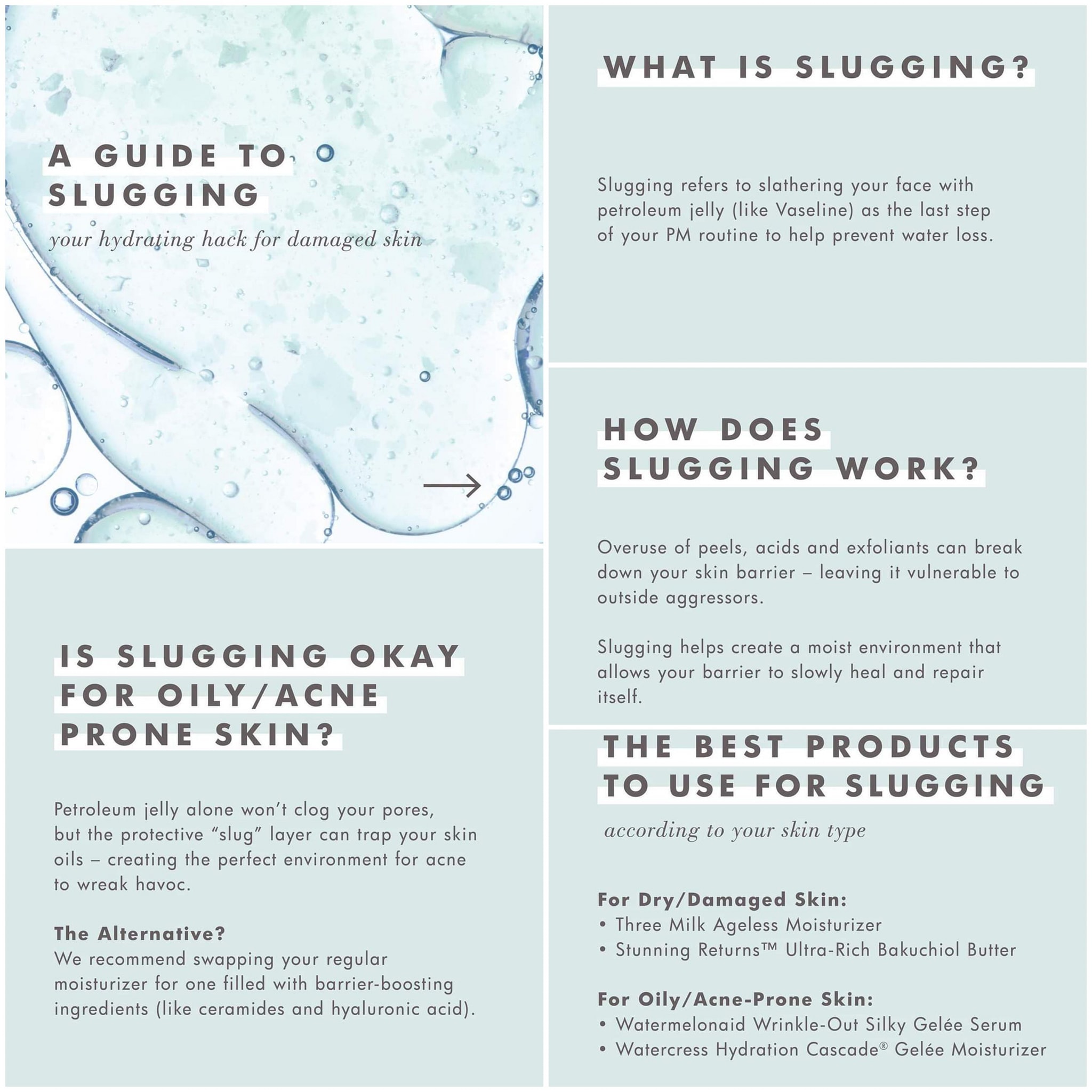 “Slugging” = the viral hack to... - Skincare by the Lake | Facebook