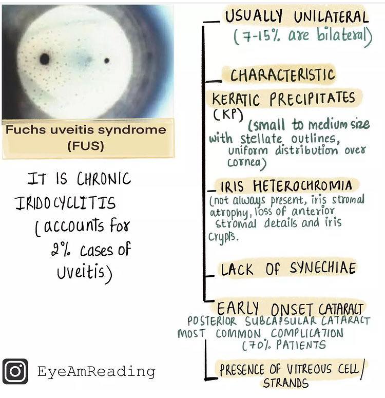 Fuchs Uveitis Syndrome:... - Ophthalmology-Notes And Synopses