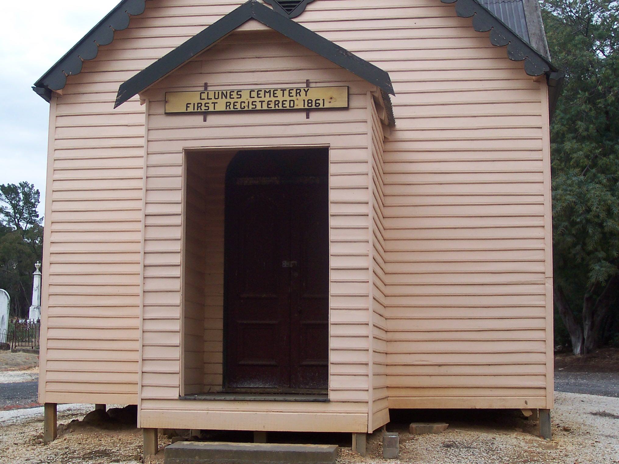 Clunes Cemetery, Victoria, Australia | Martin Power grocers store in ...