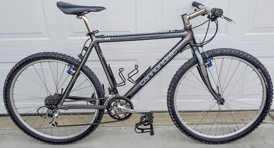 1994 Cannondale M700 with Shimano Deore LX group
